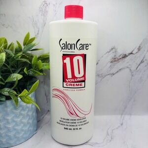 Salon Care Professional 10‎ Volume Creme Stabilized Formula Developer 32 Oz New